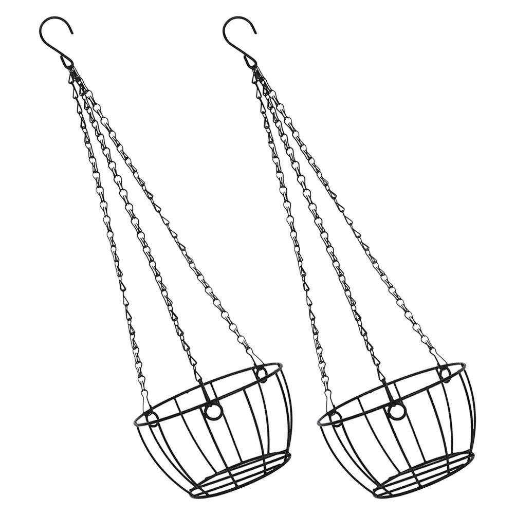 Spider Plant Hanging - 2Pcs Modern Wire Hanging Planter Basket