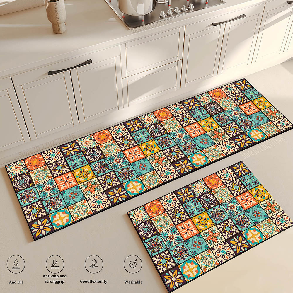 Flower Long Large Kitchen Mat  – Maranta Prayer Plant Bewertung und Preis