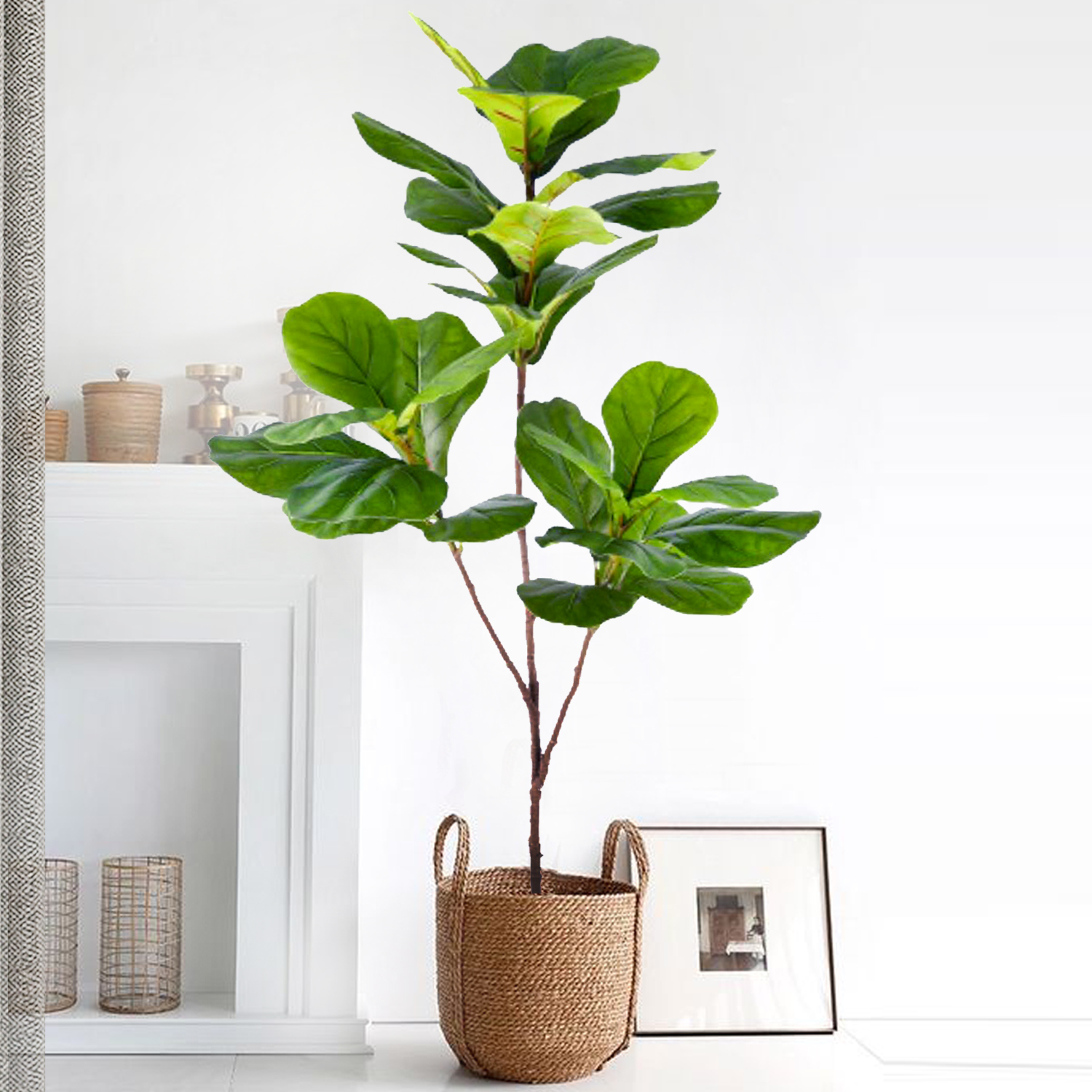 45-135cm  Artificial Fiddle Le – Ficus Lyrata Tree Bewertung und Preis