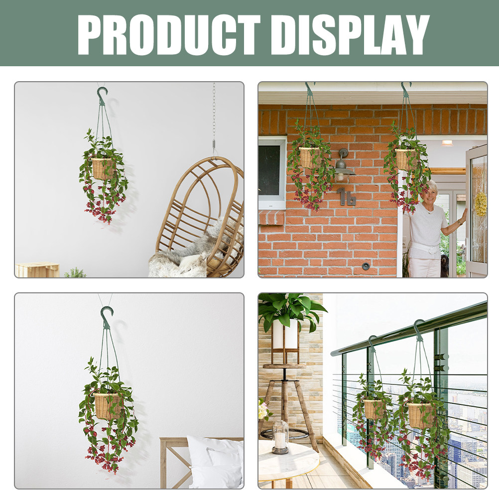5Pcs Hanging Planter Hooks Set – Spider Plant Hanging Bewertung und Preis