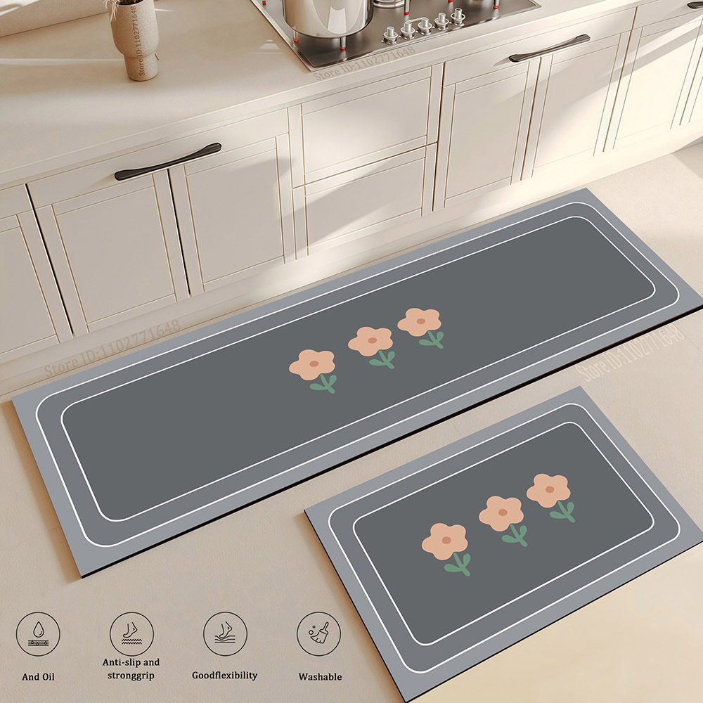 Flower Kitchen Mat Anti-Fatigu – Maranta Prayer Plant Bewertung und Preis
