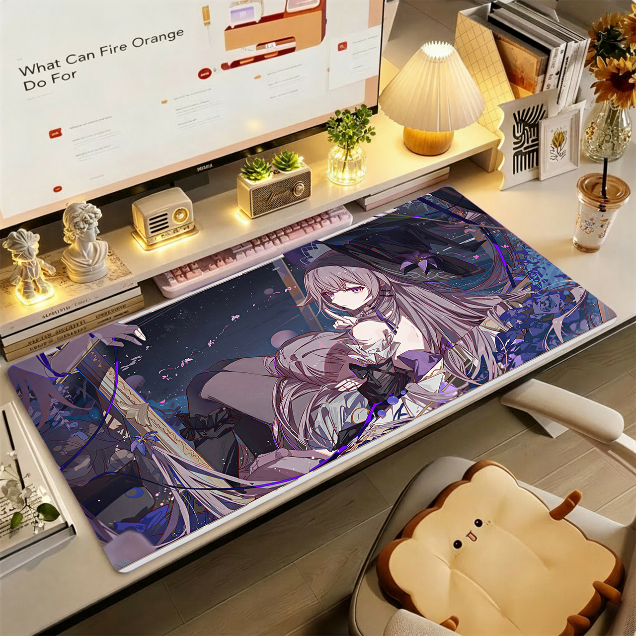 Gaming Mouse Pad,Large Extende – Tradescantia Purple Bewertung und Preis
