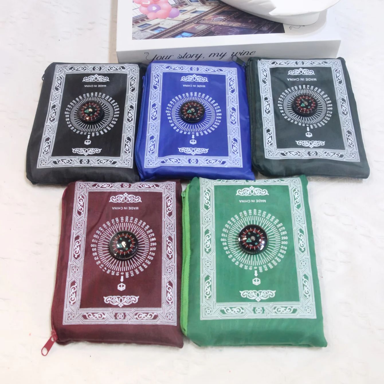 5pcs Portable Prayer Rug with  – Maranta Prayer Plant Bewertung und Preis