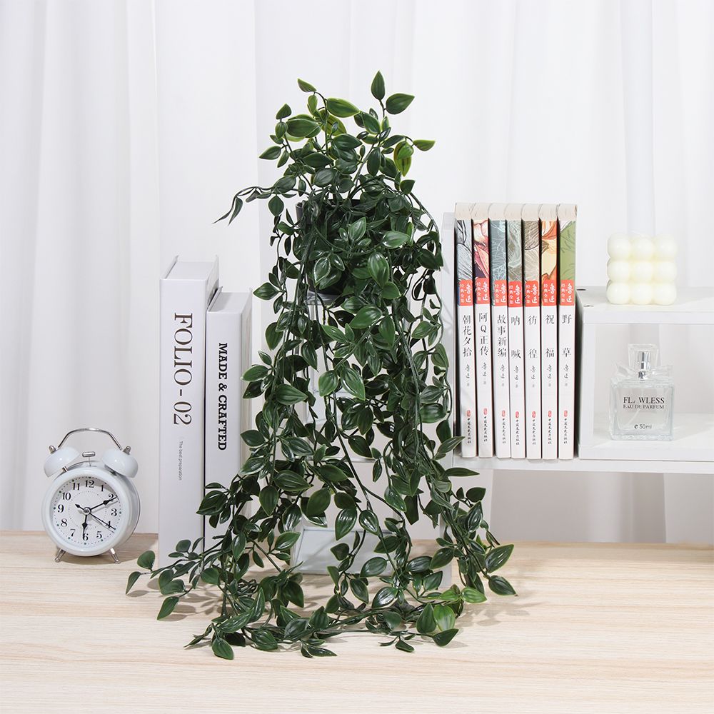Artificial Hanging Plants with – Pilea Peperomioides Bewertung und Preis