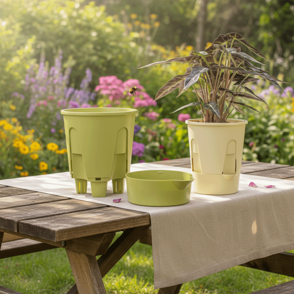 Plastic Self Absorbing Flowerp – Aloe Vera Pot Bewertung und Preis