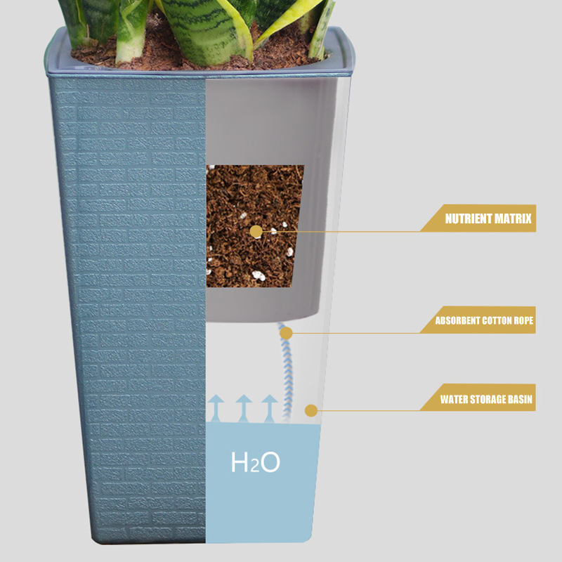 Brick Pattern Flowerpot Imitat – Aloe Vera Pot Bewertung und Preis