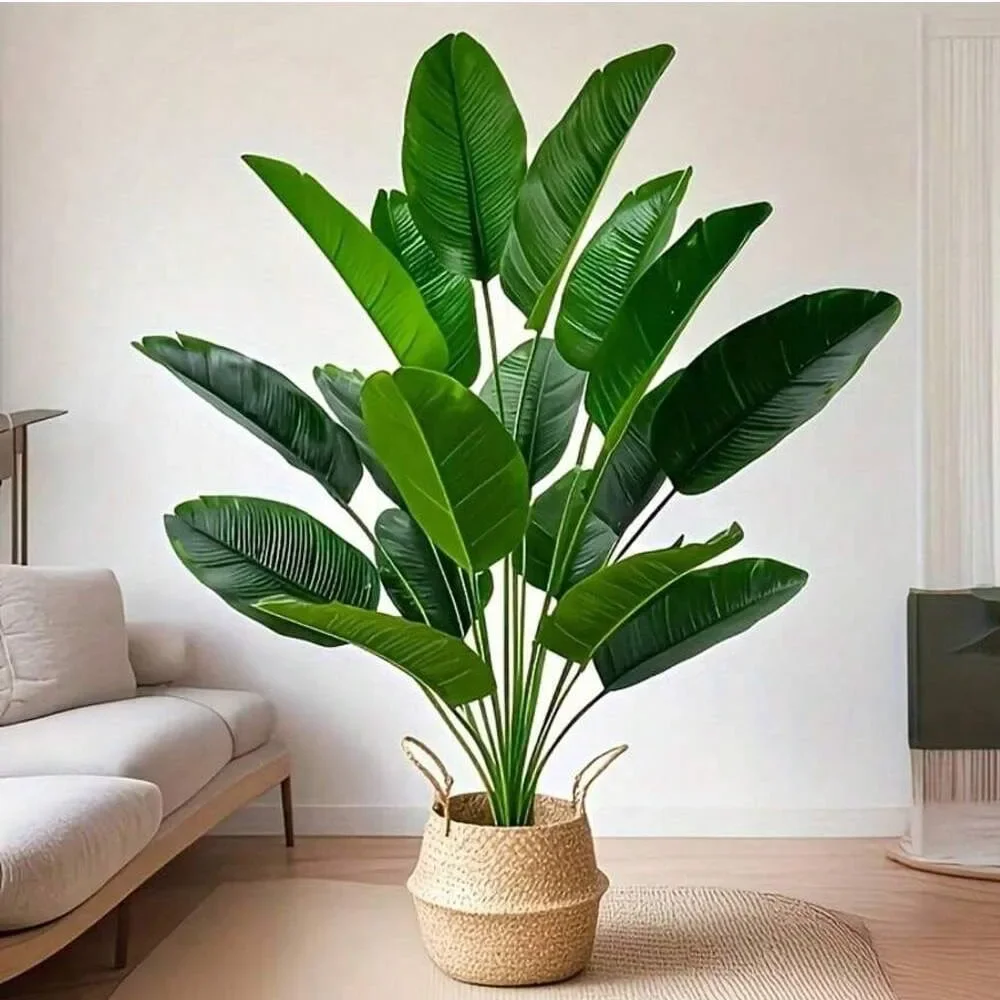 1pc 18 Leaves Artificial Plant – Ficus Lyrata Tree Bewertung und Preis