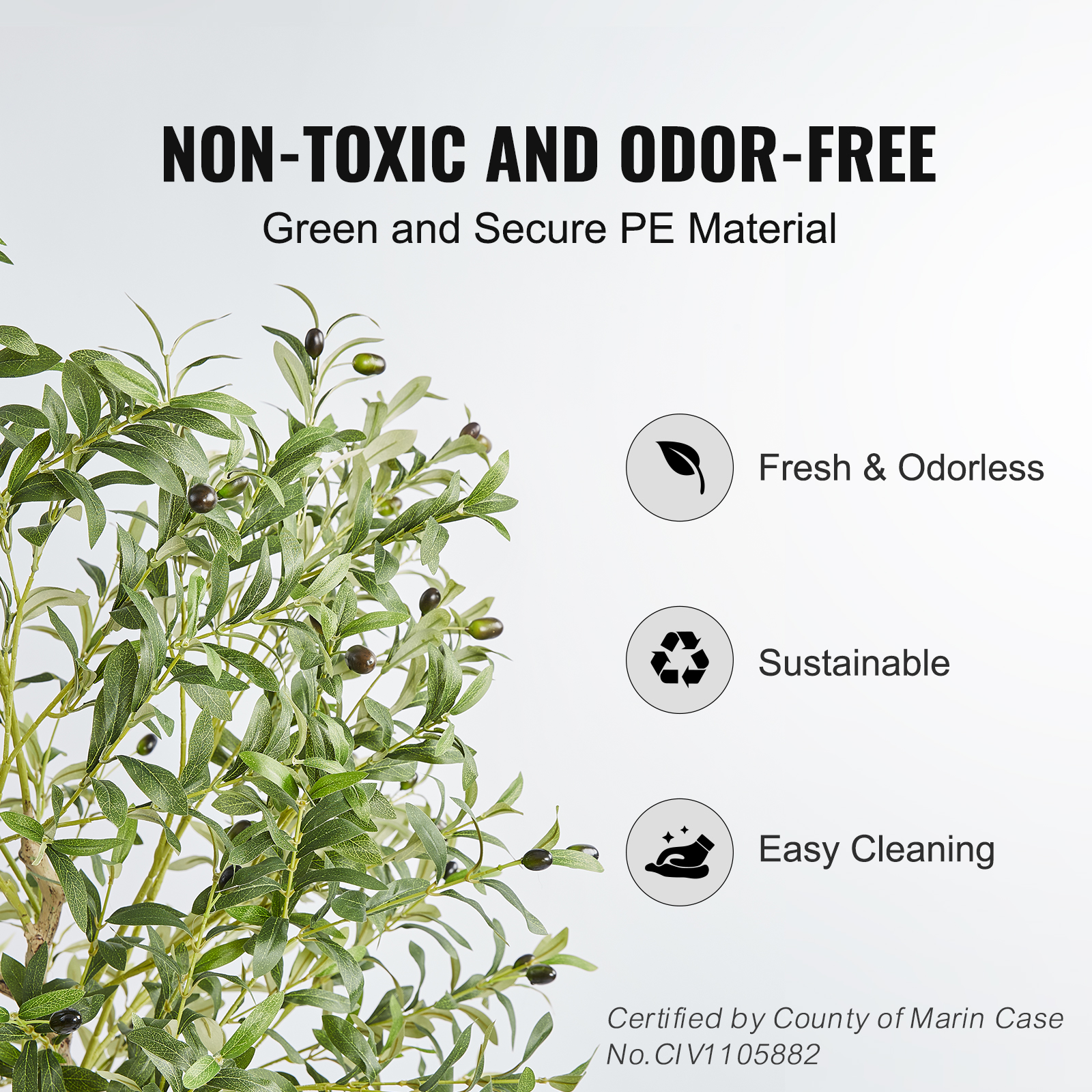 SucceBuy Artificial Olive Tree – Ficus Lyrata Tree Bewertung und Preis