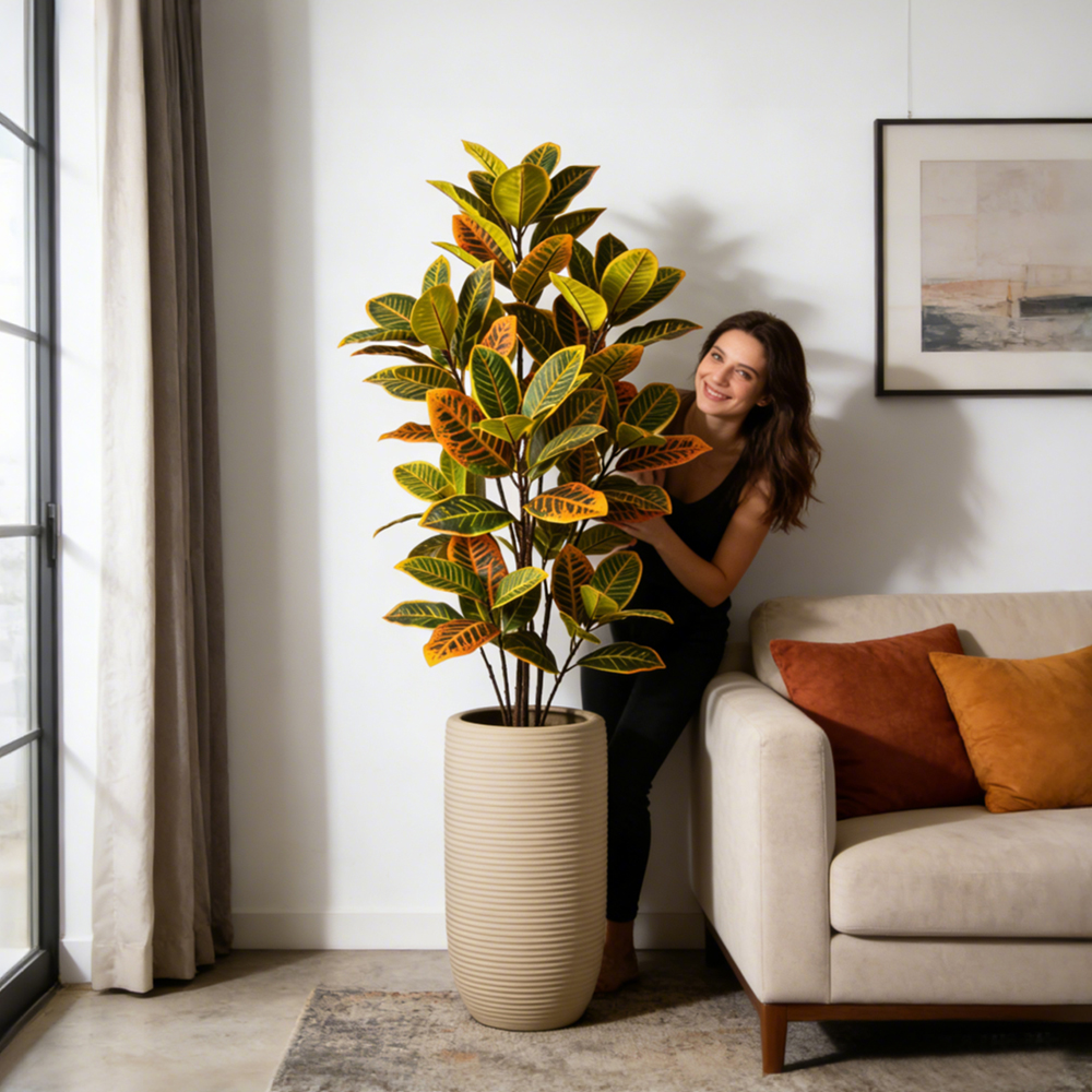 58-115cm Artificial Ficus Tree – Ficus Lyrata Tree Bewertung und Preis