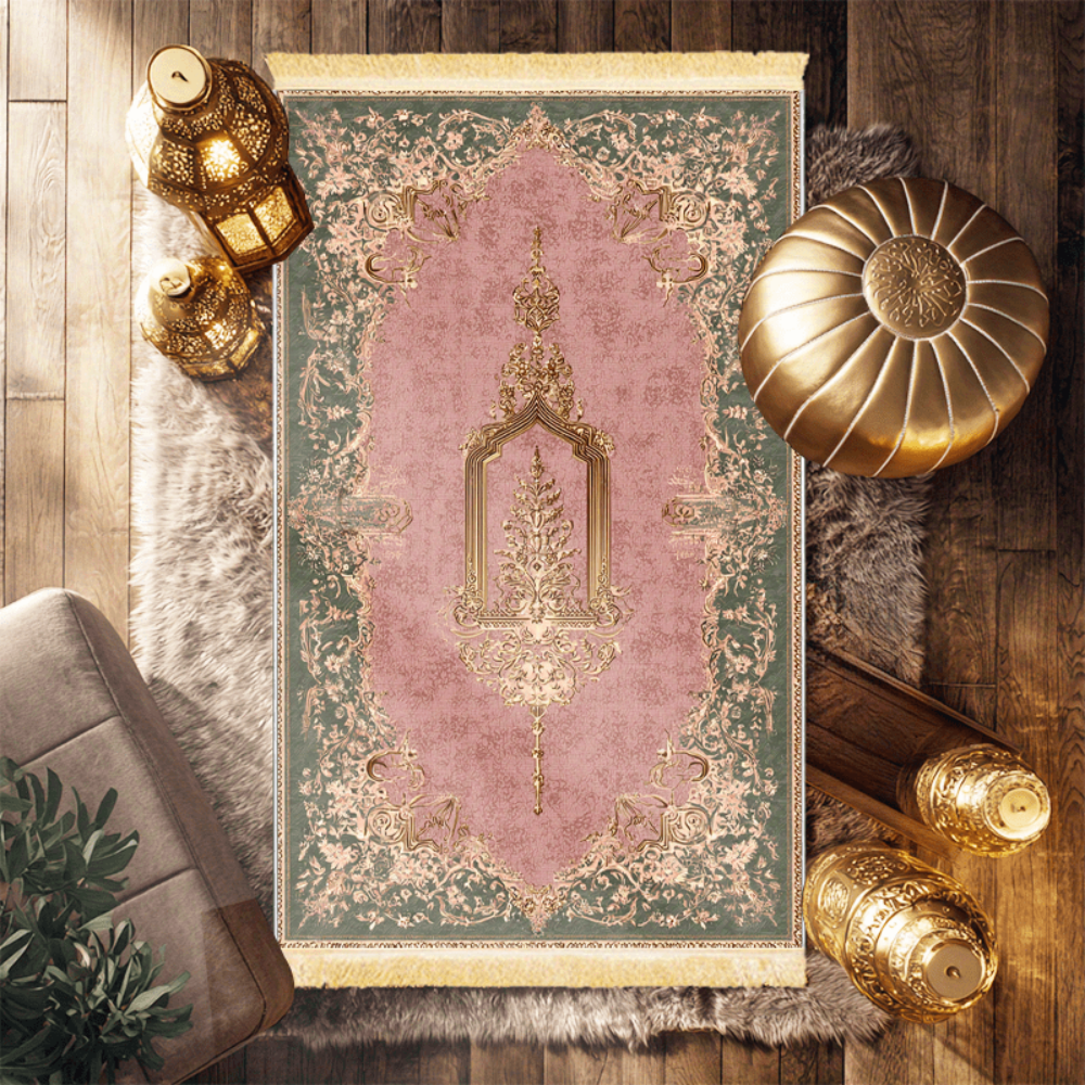 Polyester Muslim Prayer Rug, L – Maranta Prayer Plant Bewertung und Preis