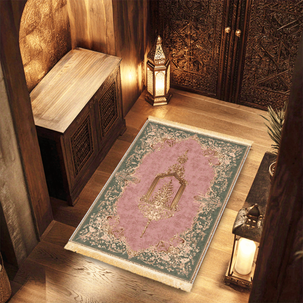 Polyester Muslim Prayer Rug, L – Maranta Prayer Plant Bewertung und Preis