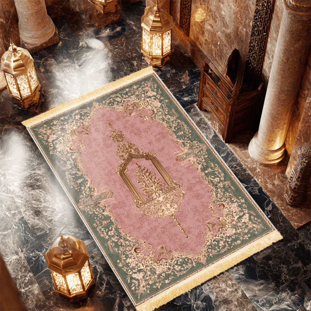 Polyester Muslim Prayer Rug, L – Maranta Prayer Plant Bewertung und Preis