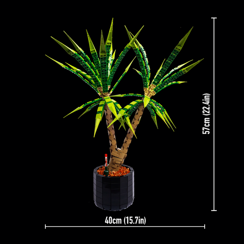 1961pcs MOC Dracaena Marginata – Dracaena Marginata Bewertung und Preis