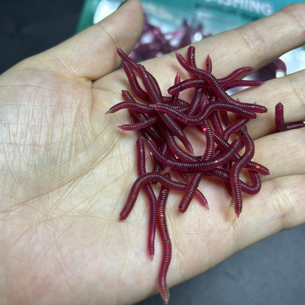 100-200pcs Soft Lure Bass Brea – Aglaonema Red Bewertung und Preis