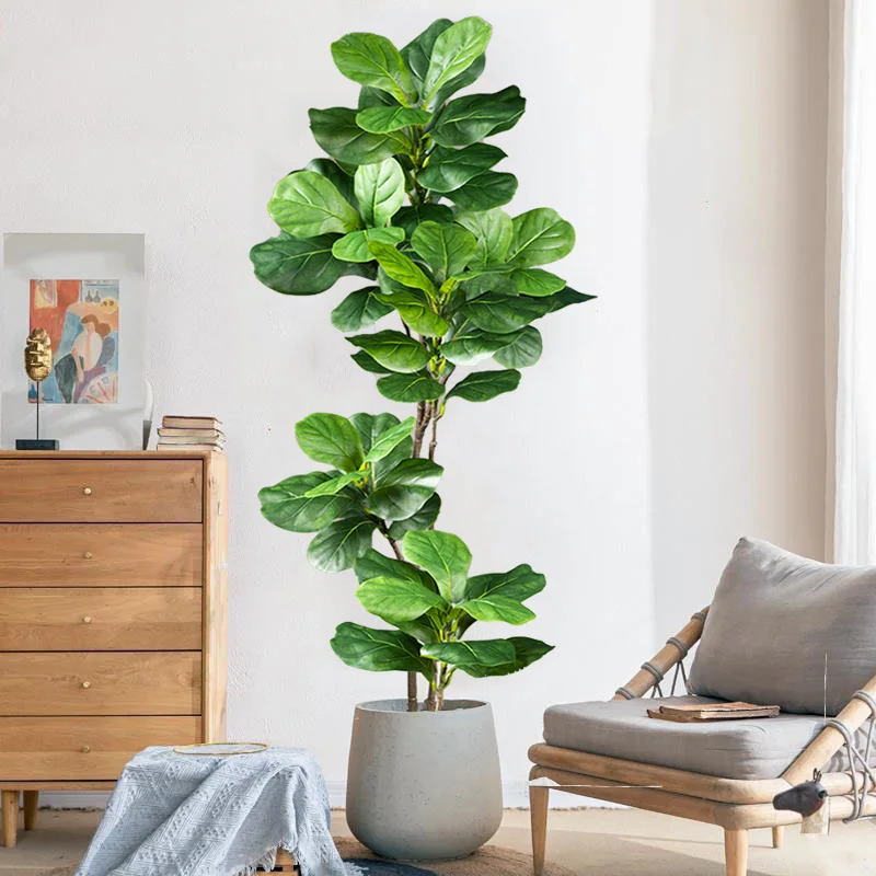 2-4.9FT Large Artificial Ficus – Ficus Lyrata Tree Bewertung und Preis