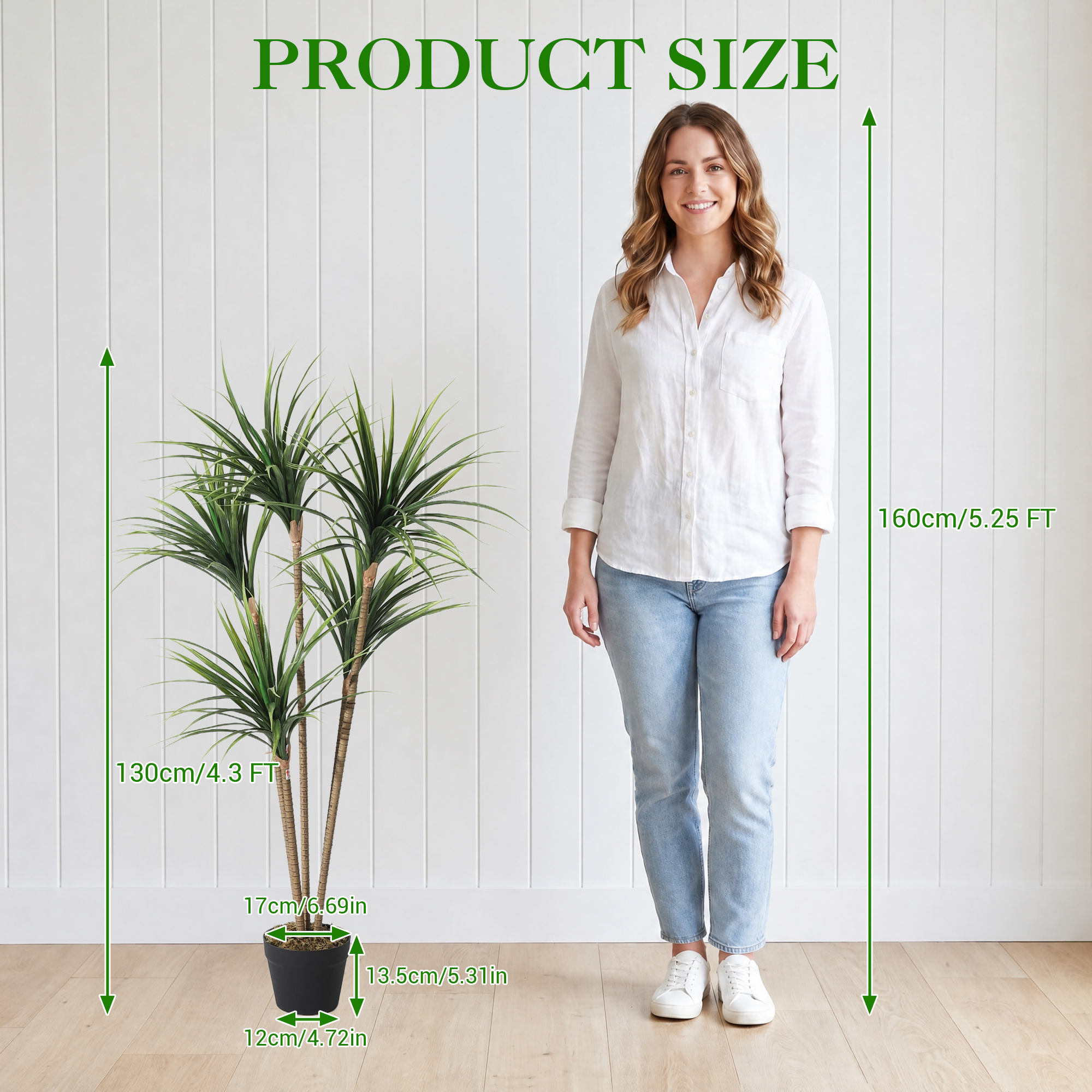 5FT 6FT Artificial Dracaena Ma – Dracaena Marginata Bewertung und Preis