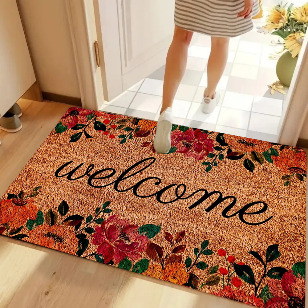 Welcome Retro Floral Doormat O – Maranta Prayer Plant Bewertung und Preis