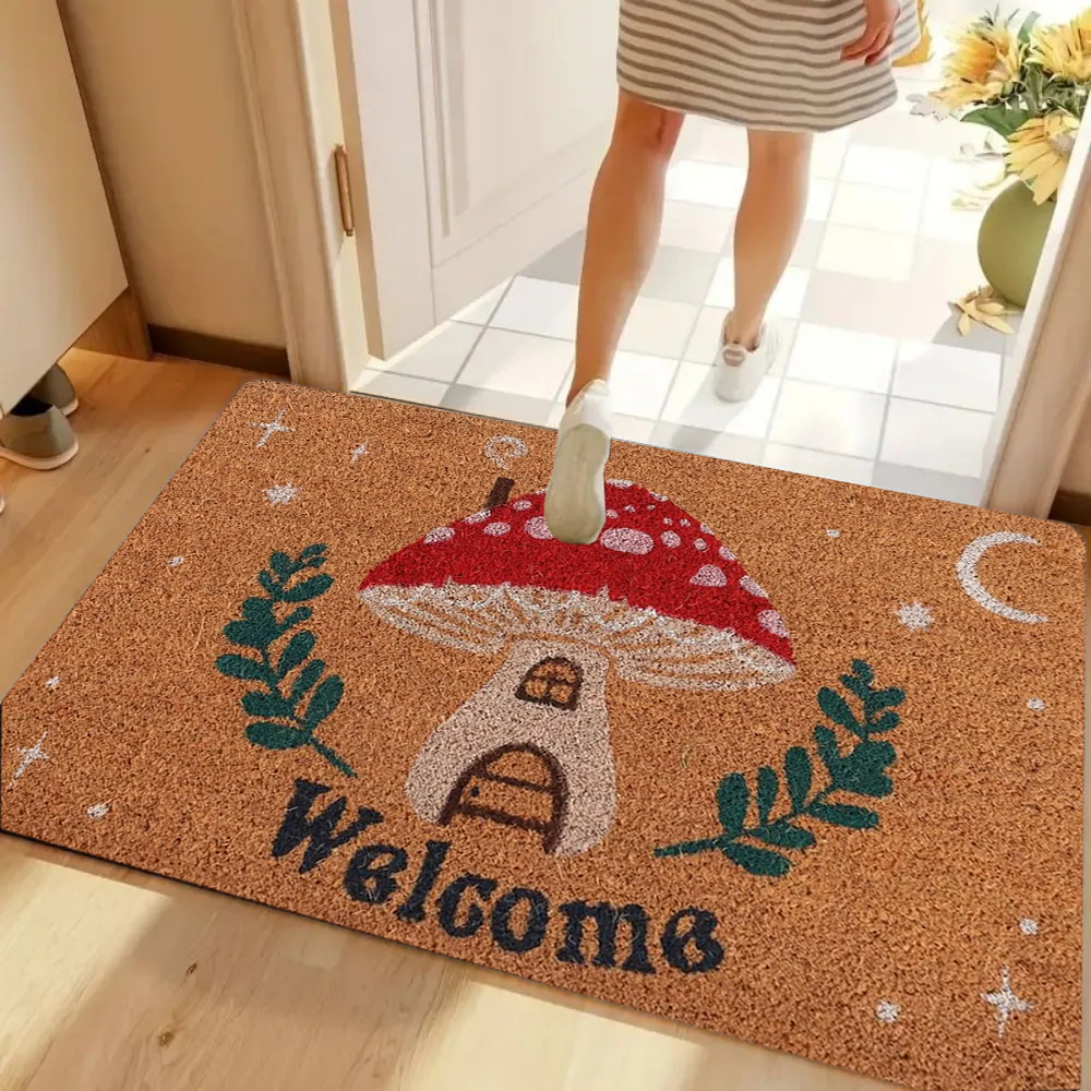 Welcome Retro Floral Doormat O – Maranta Prayer Plant Bewertung und Preis