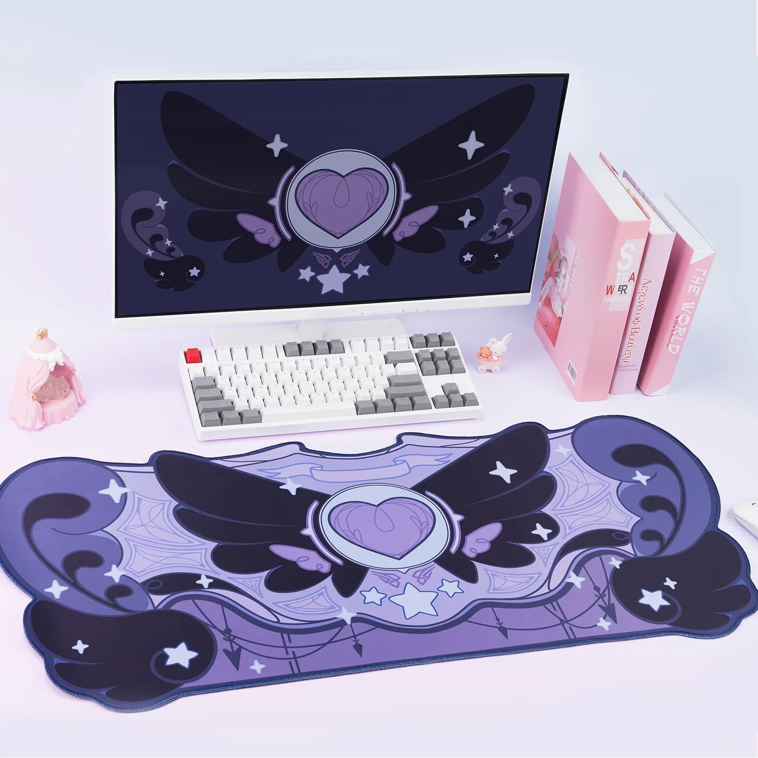 VIKAMA Mouse Pad Desk Mat Irre – Tradescantia Purple Bewertung und Preis