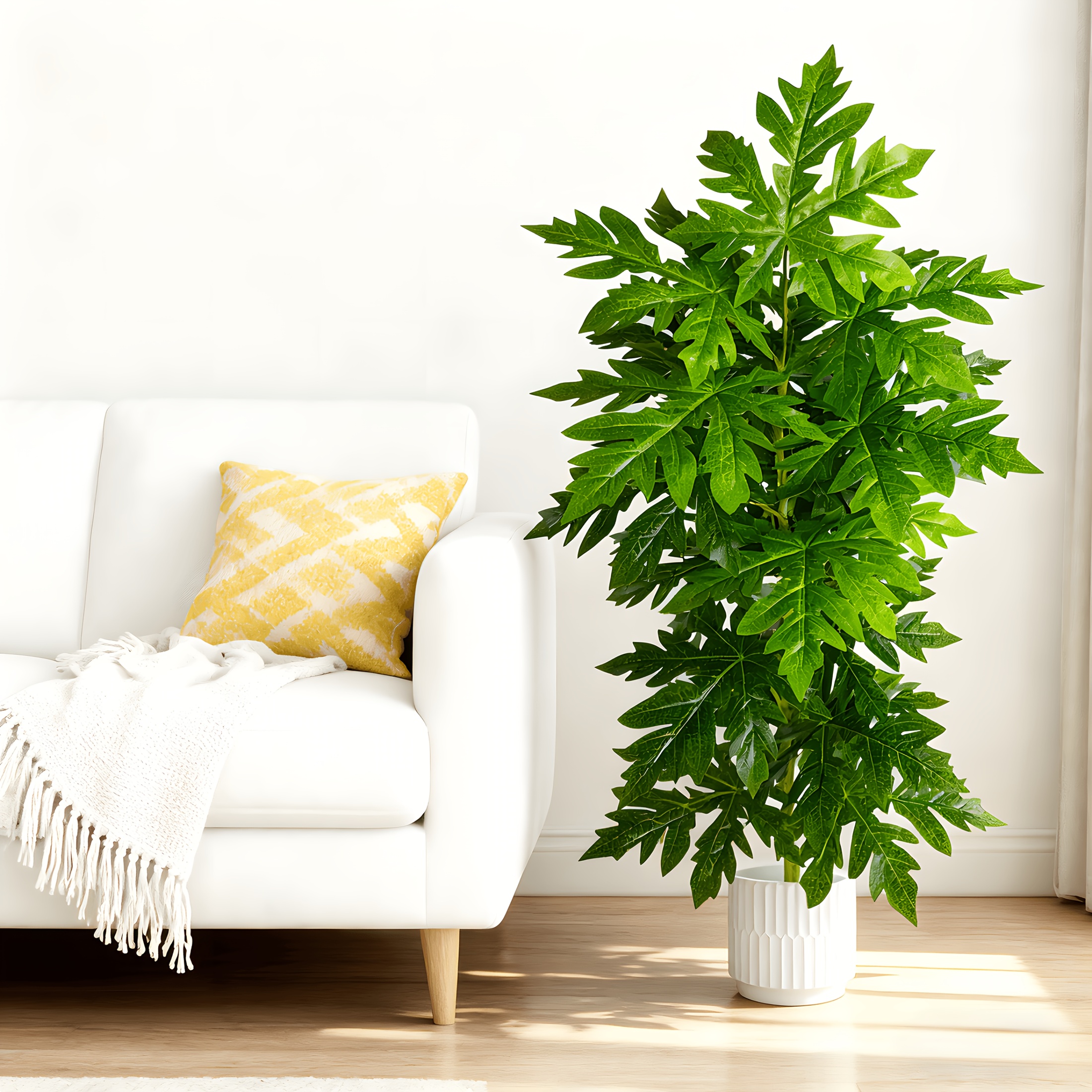 1Pcs Large Lifelike Artificial – Ficus Lyrata Tree Bewertung und Preis
